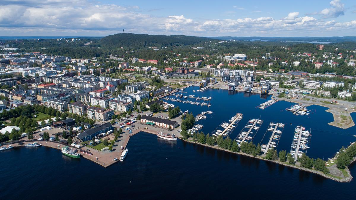 Kuopion satamamaisema