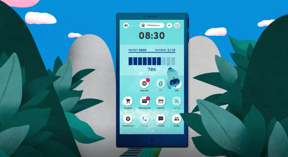 Med hjälp av mobilspelet Digital säkerhet i livet kan man lära sig om digital säkerhet på ett enkelt och roligt sätt.