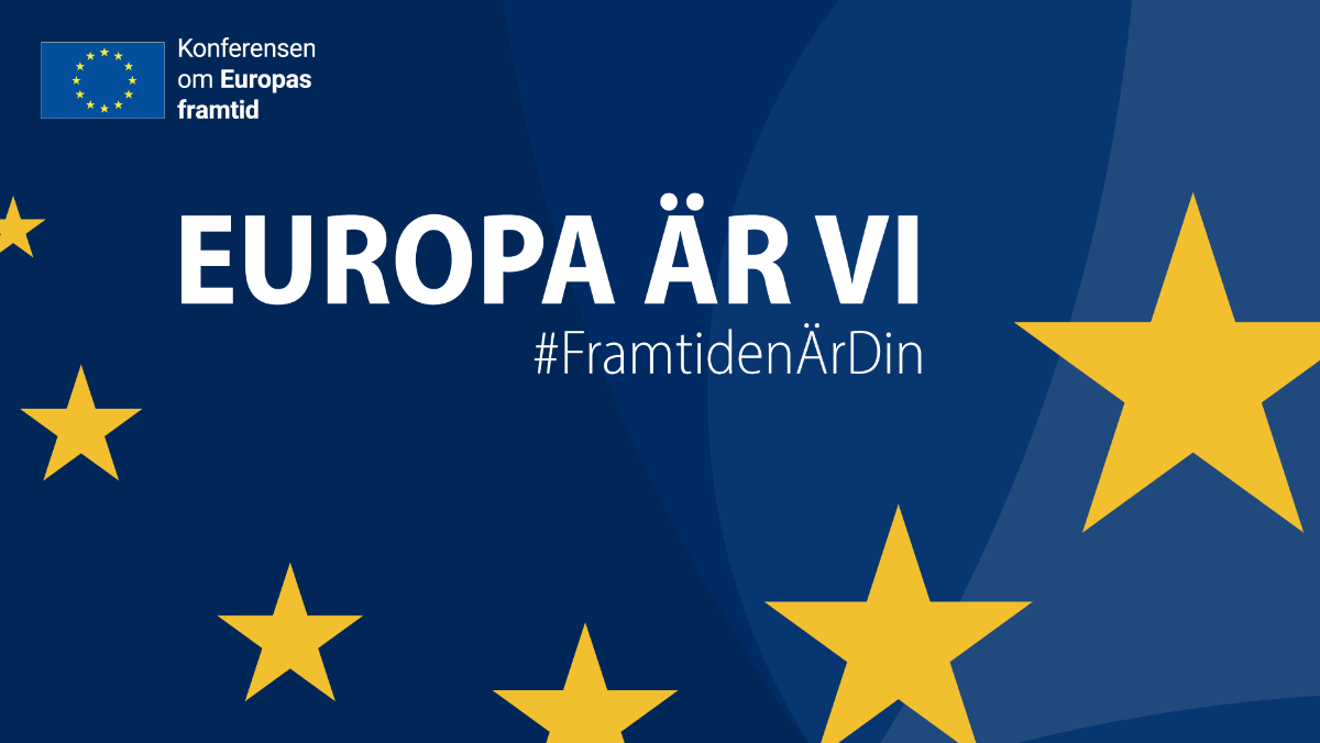 Grafik som säger att Europa är vi turné