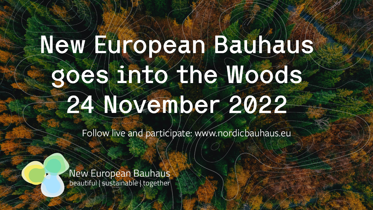 Text: Into the Woods