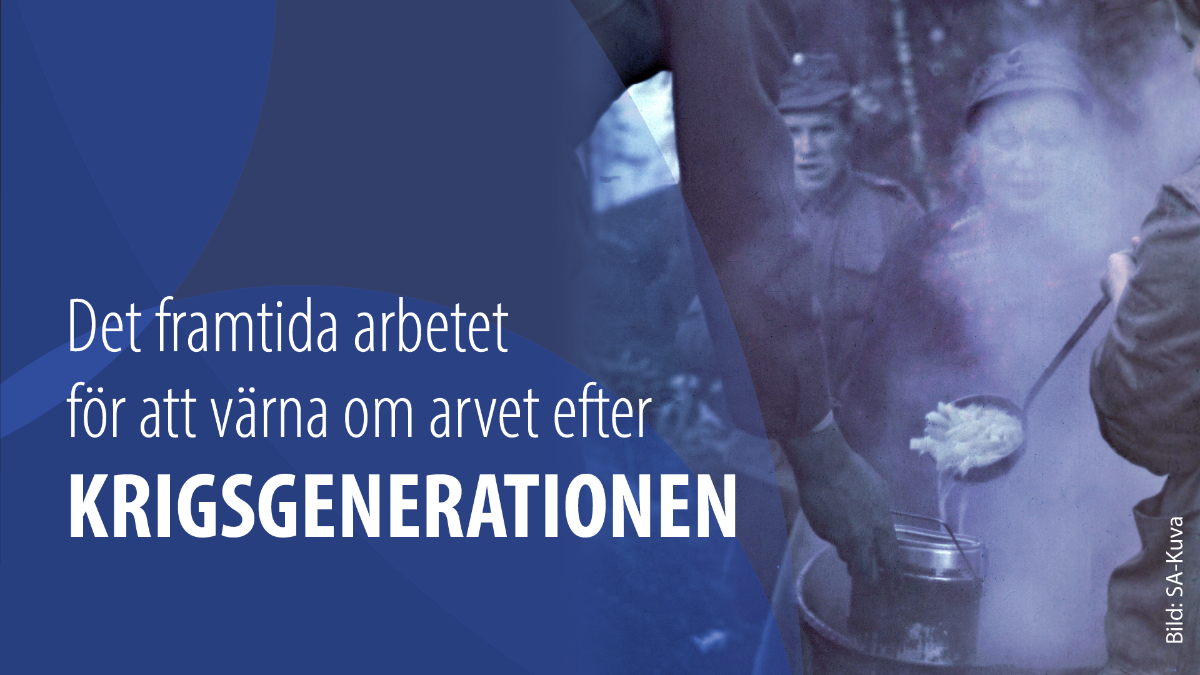 Det framtida arbetet för att värna om arvet efter krigsgenerationen