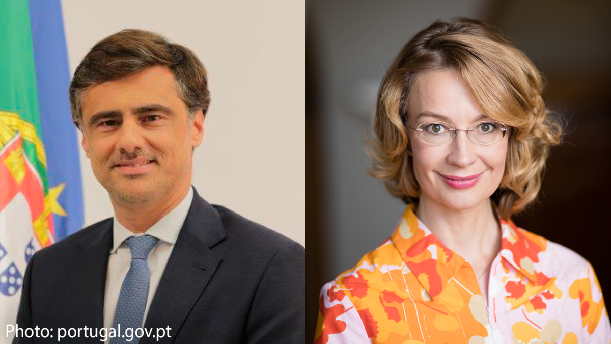 Secretary of State Antunes and Minister Tuppurainen