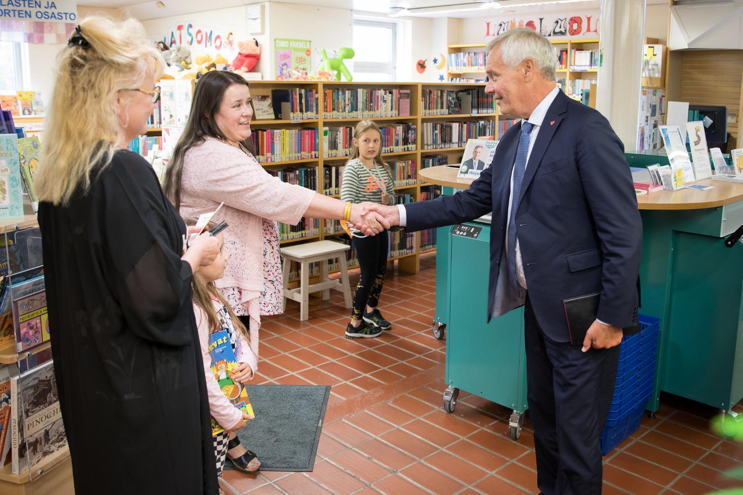 Statsministeri Mäntsälä stadsbiblioteket