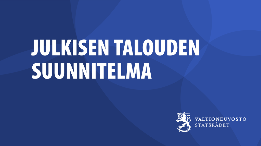 Julkisen talouden suunnitelman kuvituskuva