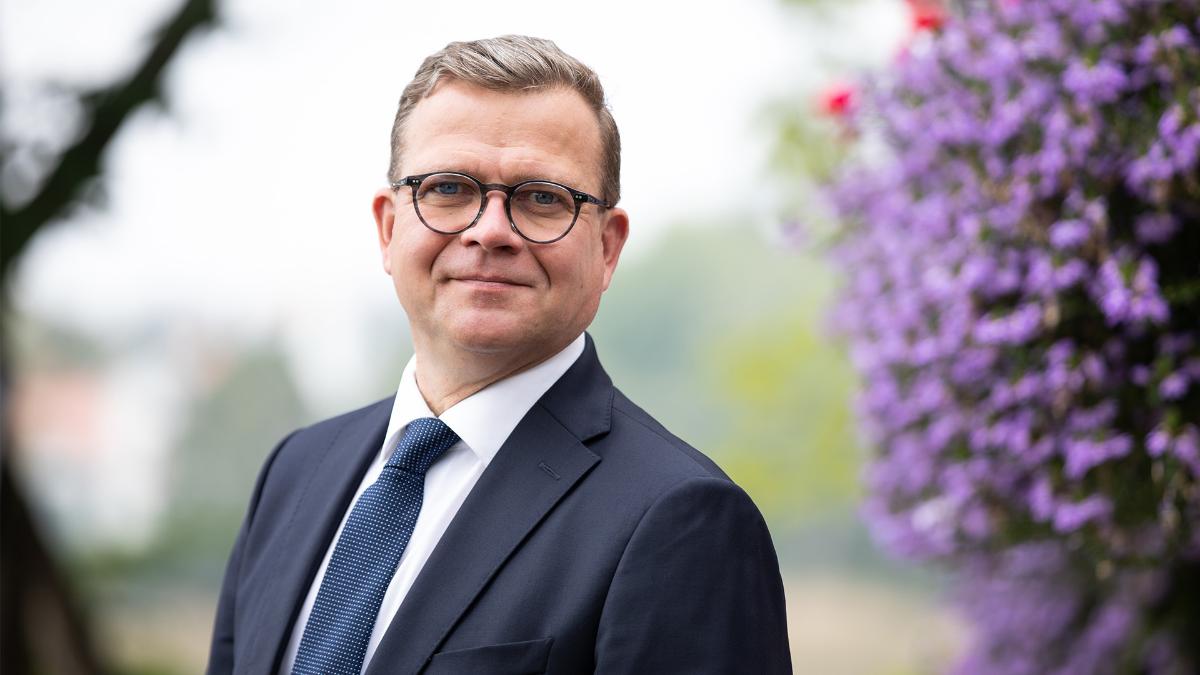 In the photo Prime Minister Petteri Orpo