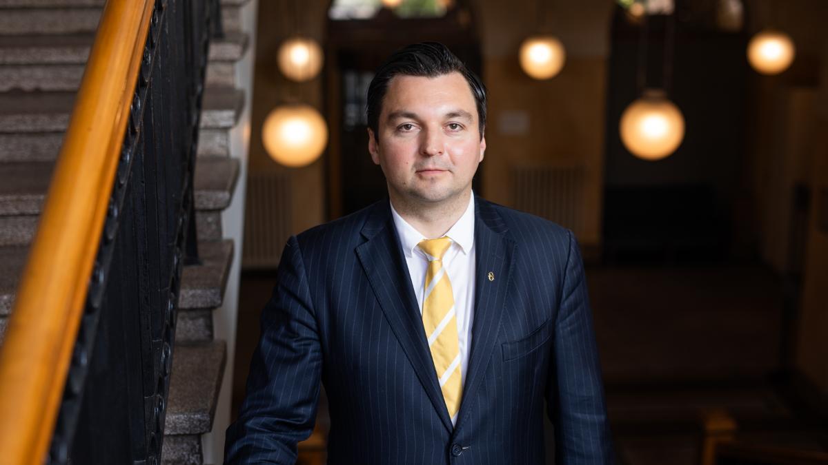 Ministeri Strandin henkilökuva