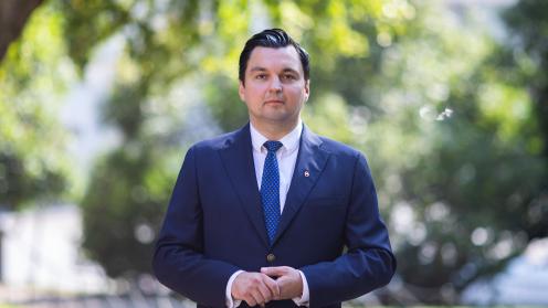 Ministeri Strandin henkilökuva