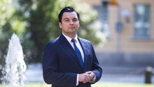 Ministeri Strandin henkilökuva