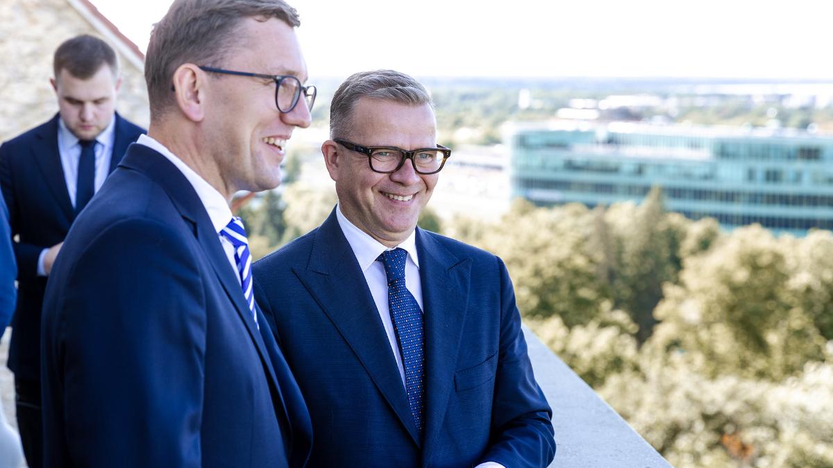 Prime Minister Orpo and Estonian Prime Minister Michal in Tallinn