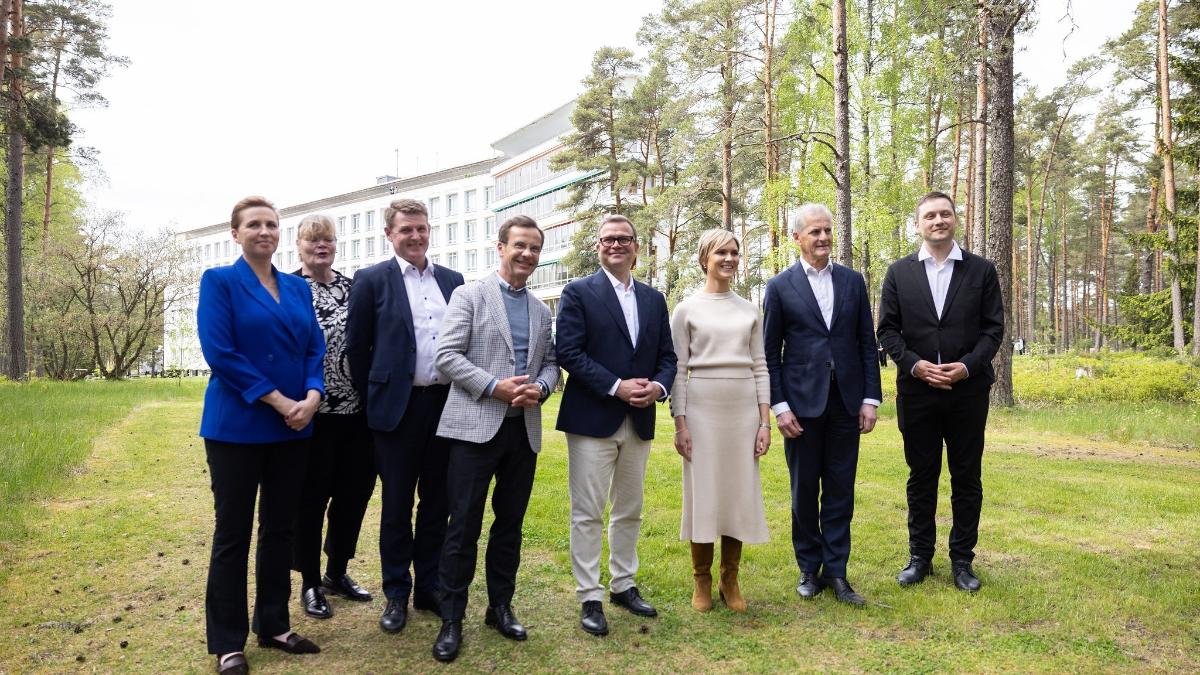 Nordic Prime Ministers in Paimio.