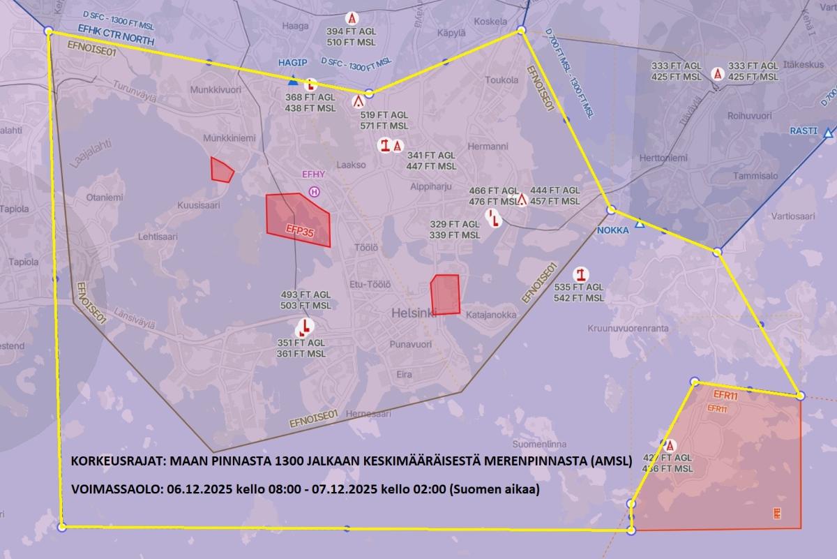 Image of the no-fly zone