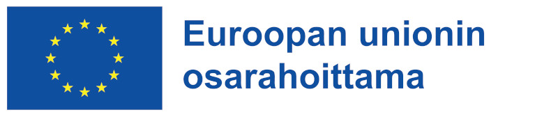 EU-lippu - Euroopan unionin osarahoittama.